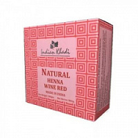 Натуральная хна Бордовый Wine red Indian Khadi 100 г – "Шри Ганеша" в Сургуте