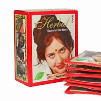 Хна для волос "Herbul", 60 гр. ( красная), Индия – "Шри Ганеша" в Сургуте