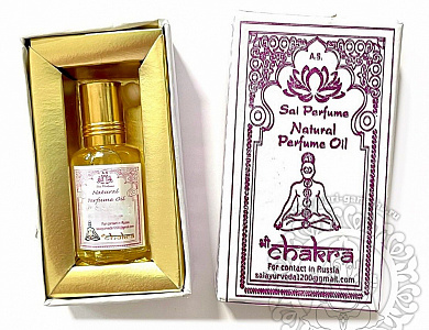 Sai Perfume Natural Oil APHRODISIA, Shri Chakra (Натуральное парфюмерное масло АФРОДЕЗИЯ, Шри Чакра), коробка, 8 мл
