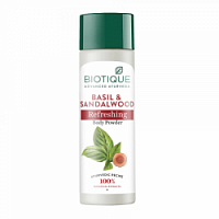 Пудра для тела BASIL & SANDALWOOD Refreshing Body Powder Biotique | Биотик 150г – "Шри Ганеша" в Сургуте