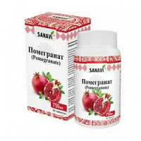 Помегранат Санави Аюр Плюс (Pomegranate Ayur Plus Sanavi), 60 таб по 750 мг – "Шри Ганеша" в Сургуте