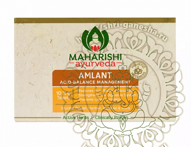 Амлант лечение проблем ЖКТ Махариши (Amlant Maharishi) 60 табл