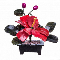 Цветок счастья Пион из камня 15 см. – "Шри Ганеша" в Сургуте