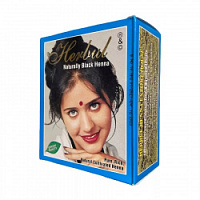 Хна для волос "Herbul", 60 гр. ( глубокий черный), Индия – "Шри Ганеша" в Сургуте