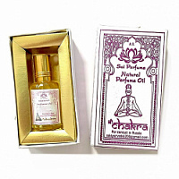 Sai Perfume Natural Oil SANDAL WOOD, Shri Chakra (Натуральное парфюмерное масло САНДАЛОВОЕ ДЕРЕВО, Шри Чакра), коробка, 8 мл. – "Шри Ганеша" в Сургуте