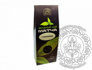Зелёный чай Матча с жасмином 50 гр