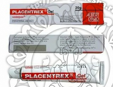 Placenta extract gel, омолаживающий эффект, Индия