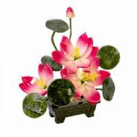 Цветок "Три лотоса" в кашпо – "Шри Ганеша" в Сургуте