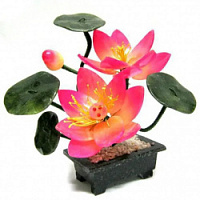Цветок Лотос в кашпо 17 см. – "Шри Ганеша" в Сургуте