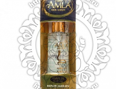 Dabur Amla Repair Therapy Сыворотка со змеиным маслом для сухих и поврежденных волос - 50 мл
