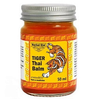 Тайский разогревающий тигровый бальзам Herbal Star Tiger Thai Balm – "Шри Ганеша" в Сургуте