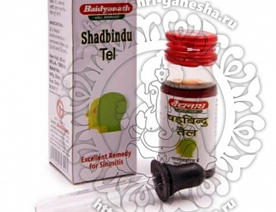 Shadbindu Tail (Шадбинду масло) - против головных болей, насморка и бронхита, 25мл